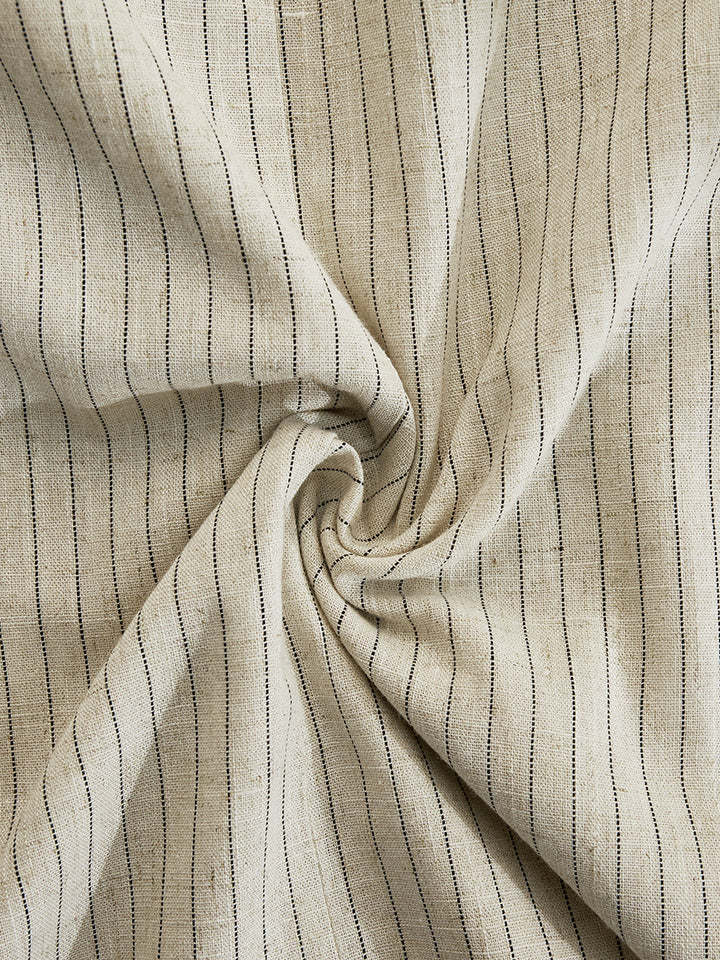 Hattie™ | Striped Button-Down Midi Dress