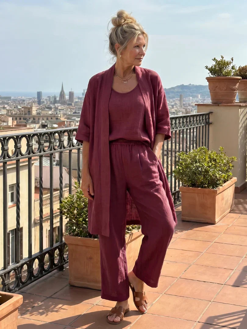 Linnea™ | Lightweight Linen Set