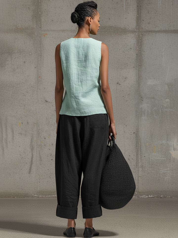 Aria™ | Modern Linen Two-Piece Set