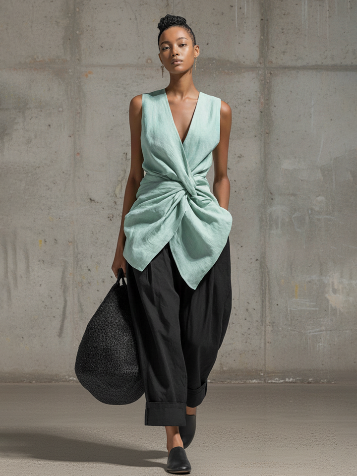 Aria™ | Modern Linen Two-Piece Set