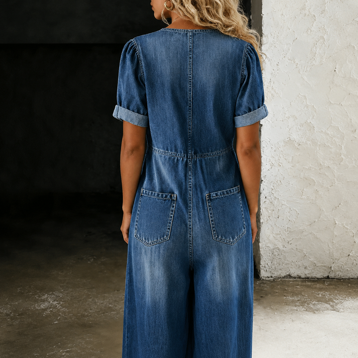 Savannah™ | Denim Breeze Jumpsuit