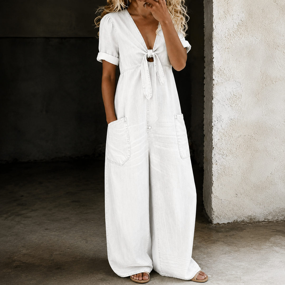 Savannah™ | Denim Breeze Jumpsuit