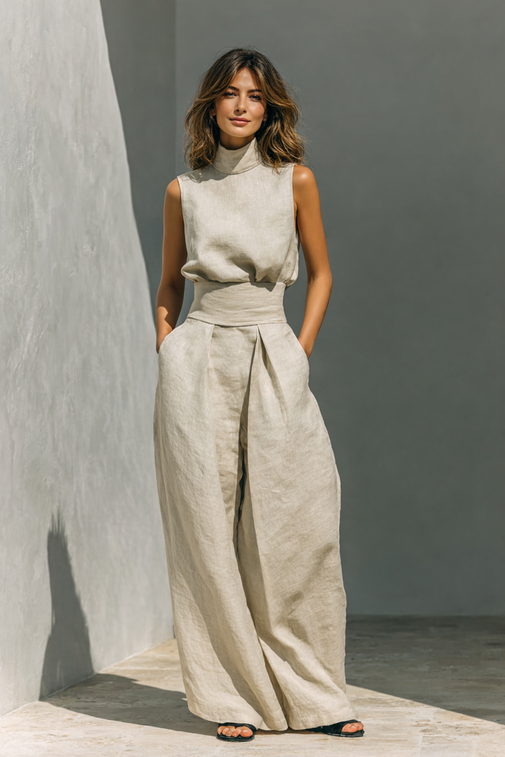 Maria™ | Minimalist Cotton Two-Piece Set