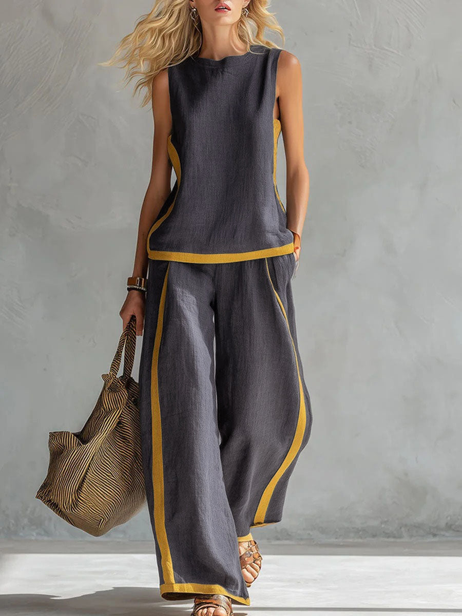 SOFIA | Women's Jumpsuit Set with Pockets