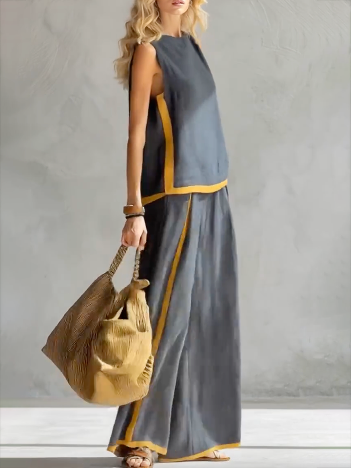 SOFIA | Women's Jumpsuit Set with Pockets