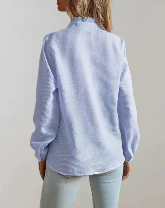 Natalie | Blouse with Ruffles