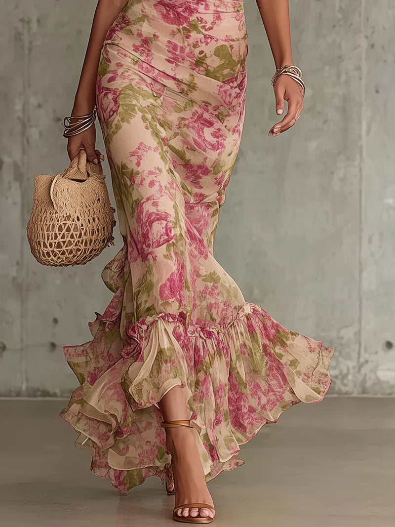 Rosalie™ | Blooming Elegance Maxi Dress