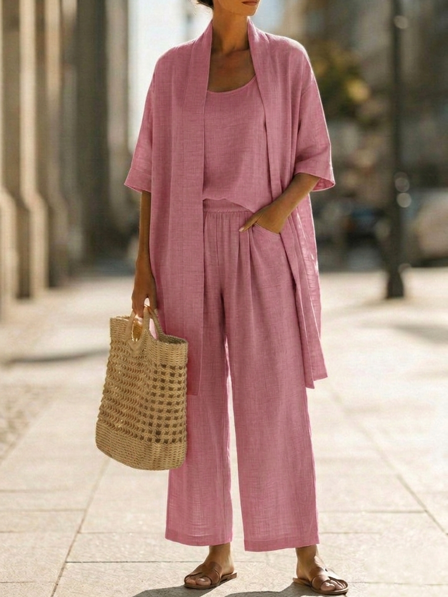 Charlotte™ | Complete 3-Piece Linen Set