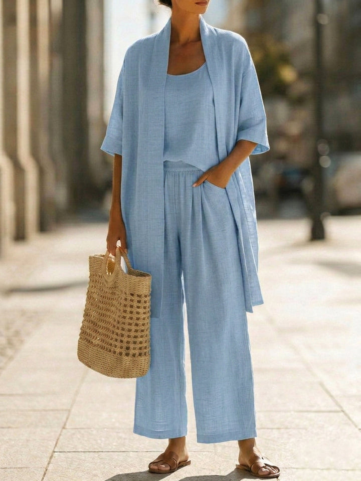 Charlotte™ | Complete 3-Piece Linen Set