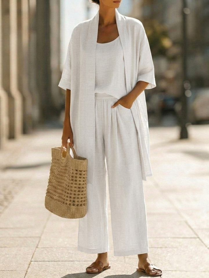 Charlotte™ | Complete 3-Piece Linen Set